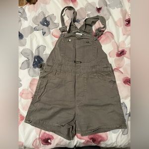 Gasoline Green Overalls